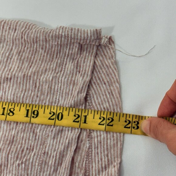 Sigrid Olsen Linen Tshirt Top Women Size XS Casual Comfy Slouchy Striped Summer - Picture 12 of 12